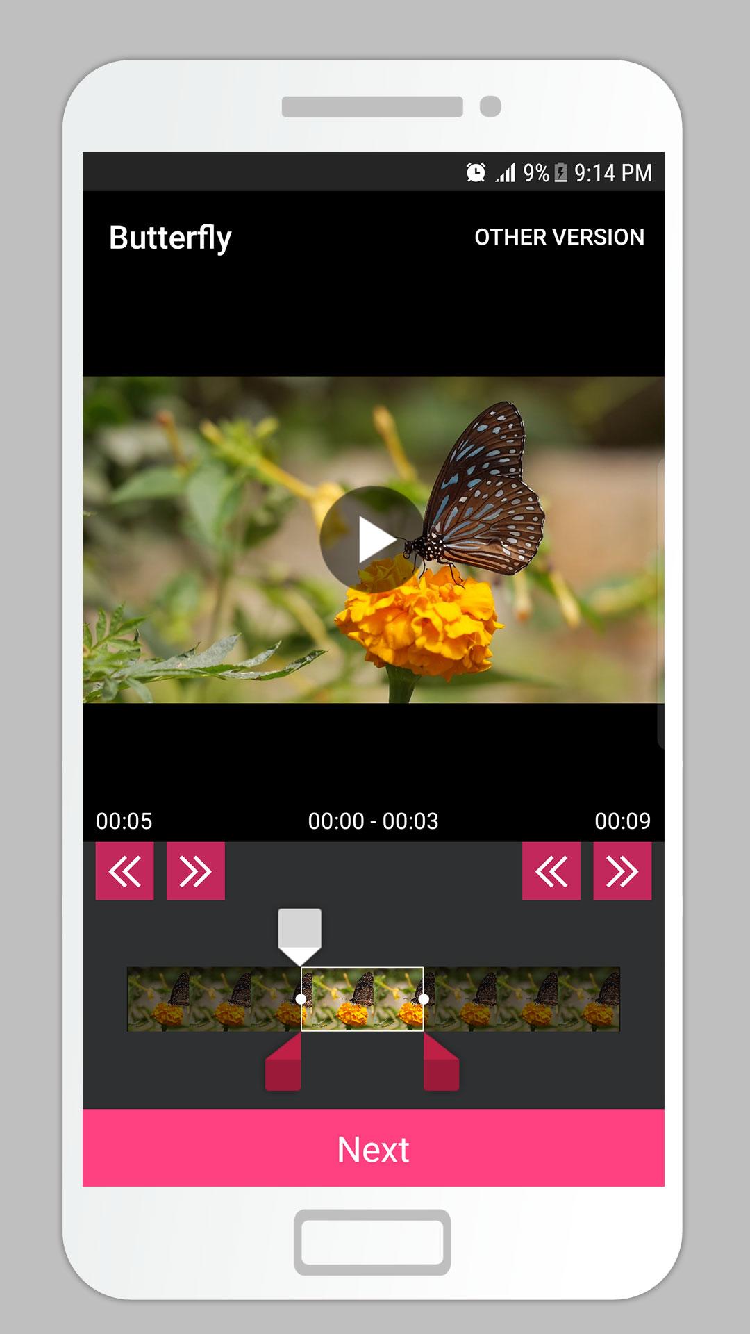 اسکرین شات 3 برنامه Smart Video Editor Trim Merge