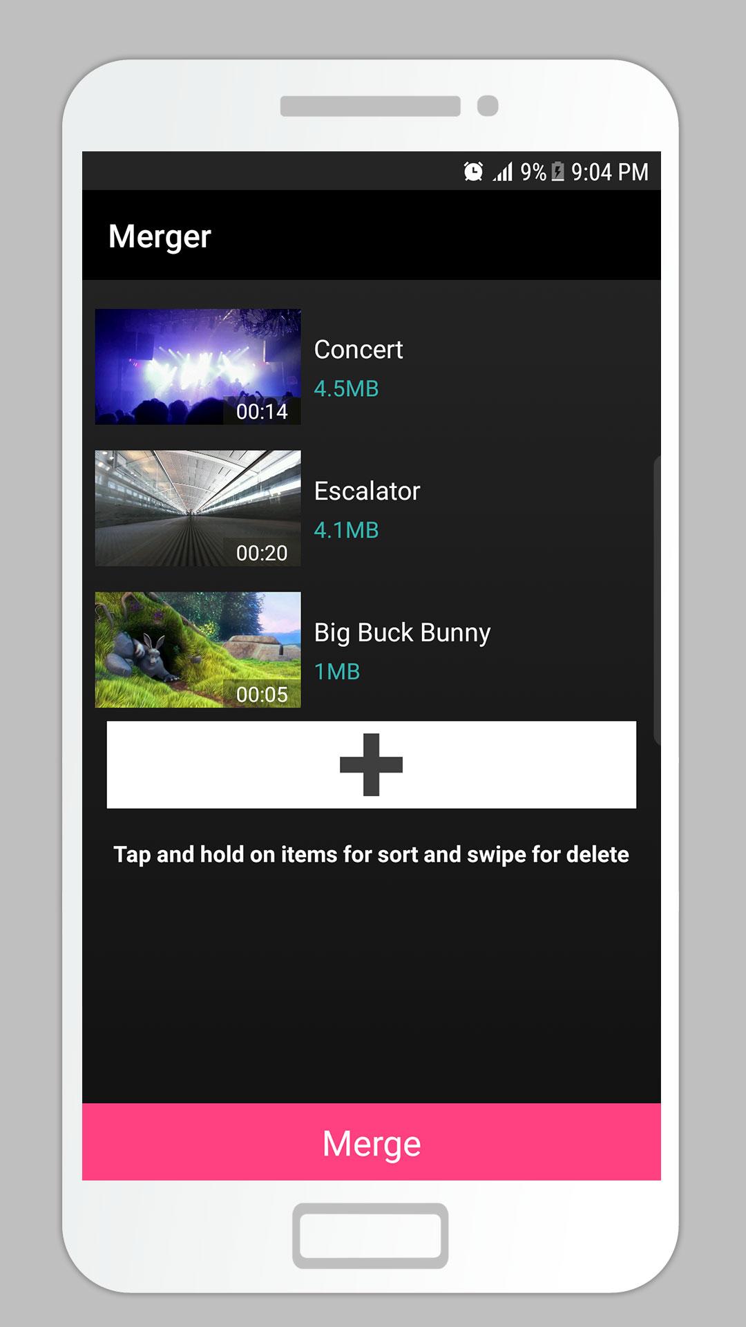 اسکرین شات 6 برنامه Smart Video Editor Trim Merge