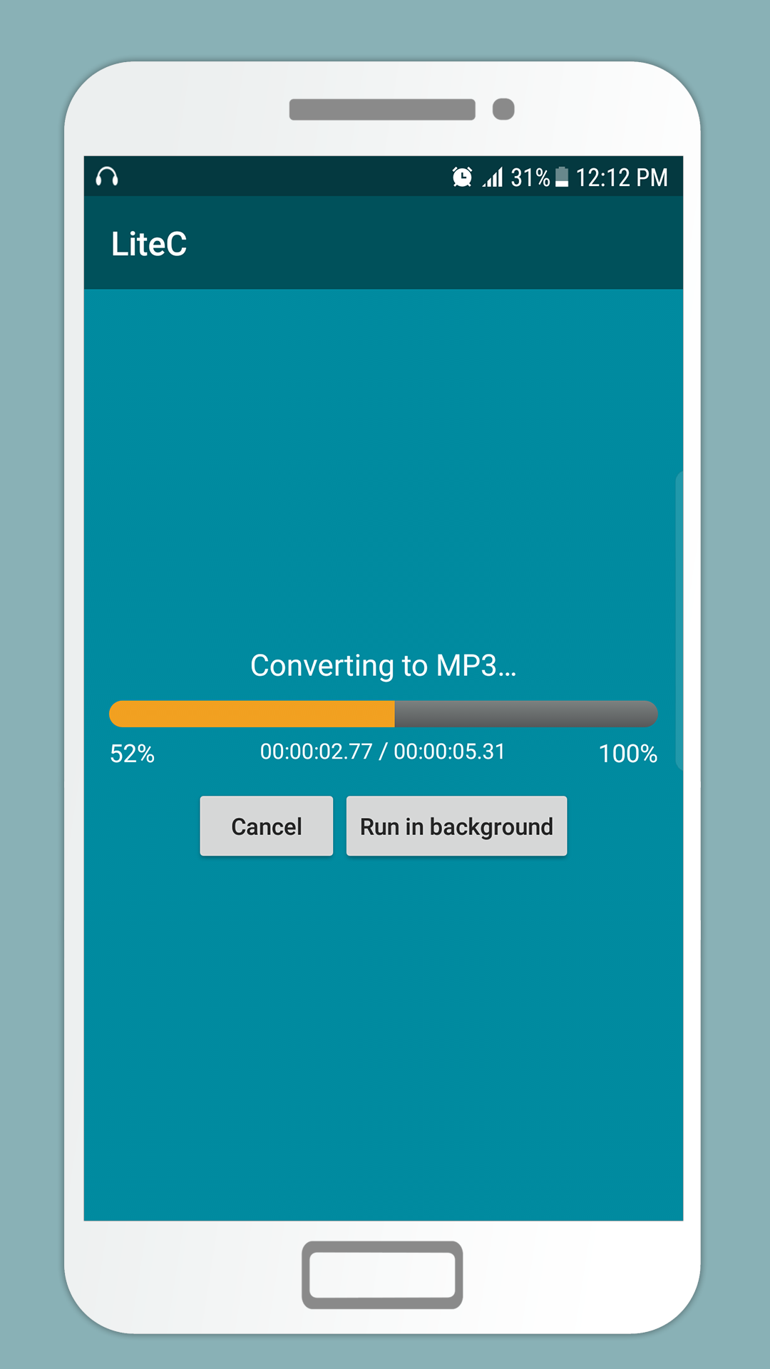 اسکرین شات 5 برنامه LiteC Video MP3 Audio Extract