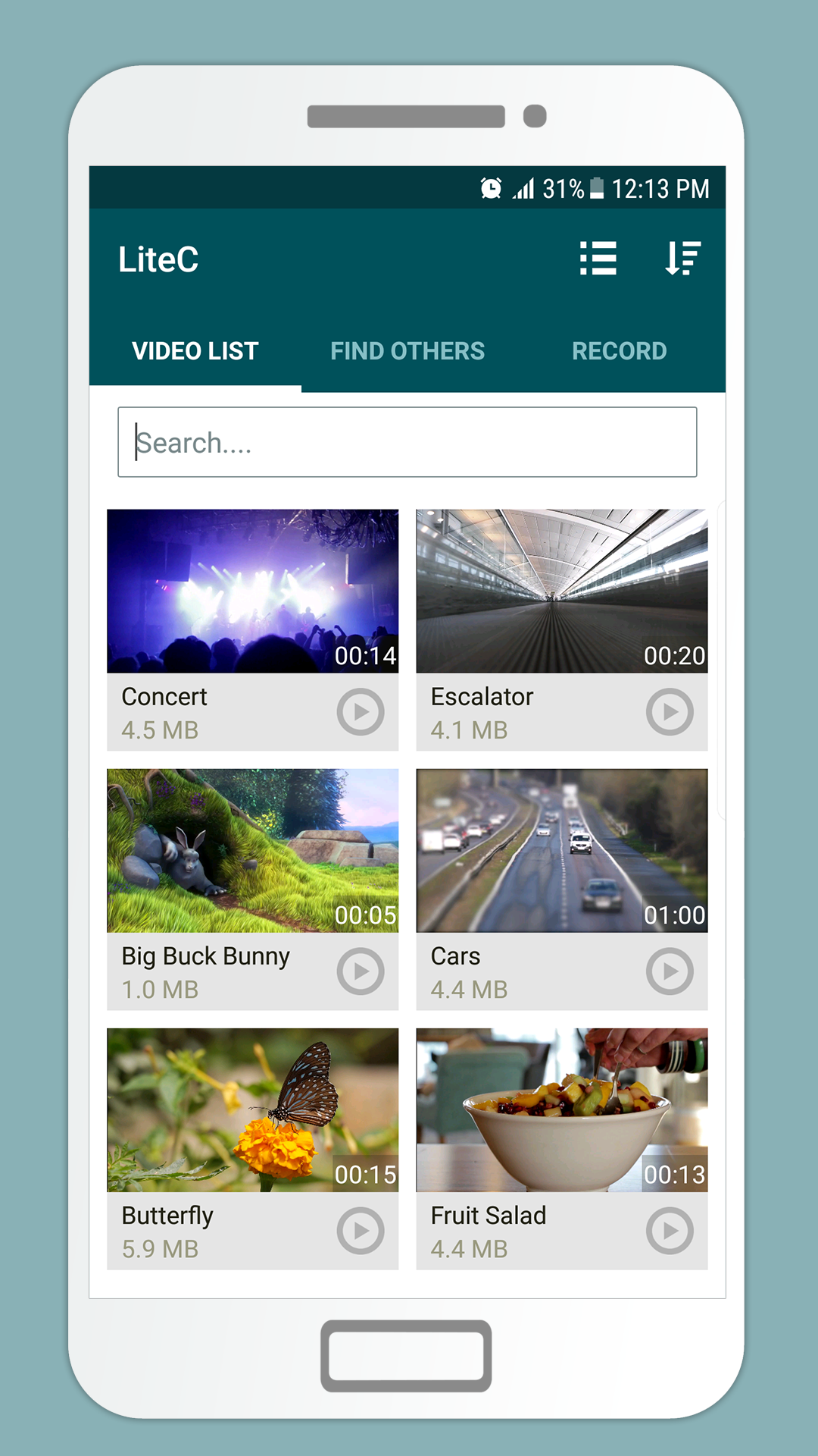 اسکرین شات 7 برنامه LiteC Video MP3 Audio Extract