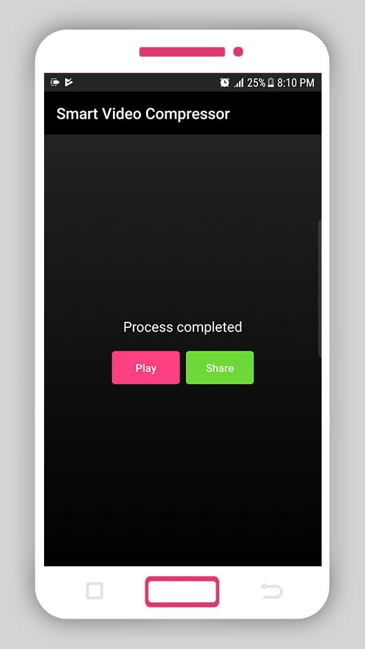 اسکرین شات 8 برنامه Smart Video Compressor resizer