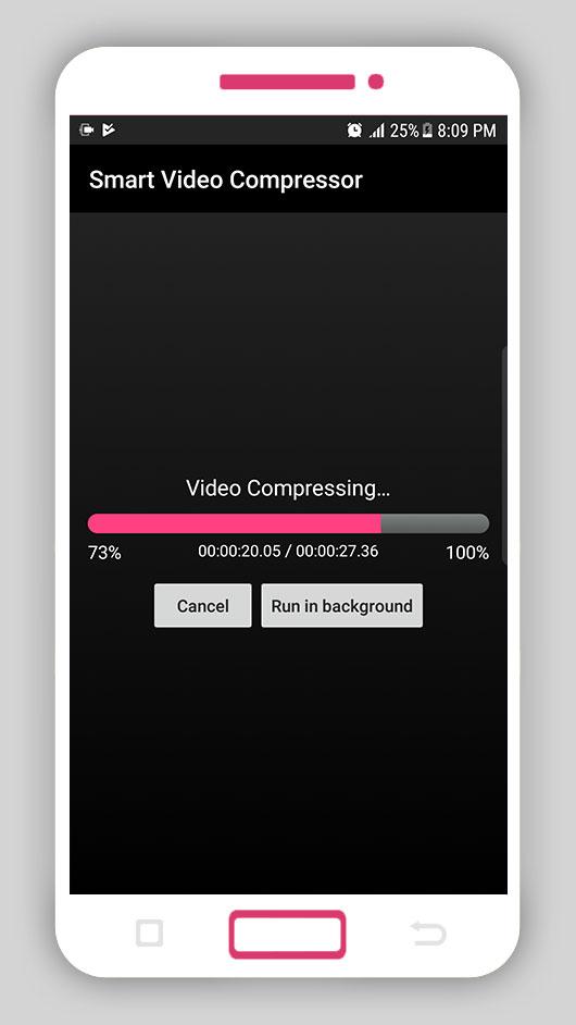 اسکرین شات 7 برنامه Smart Video Compressor resizer