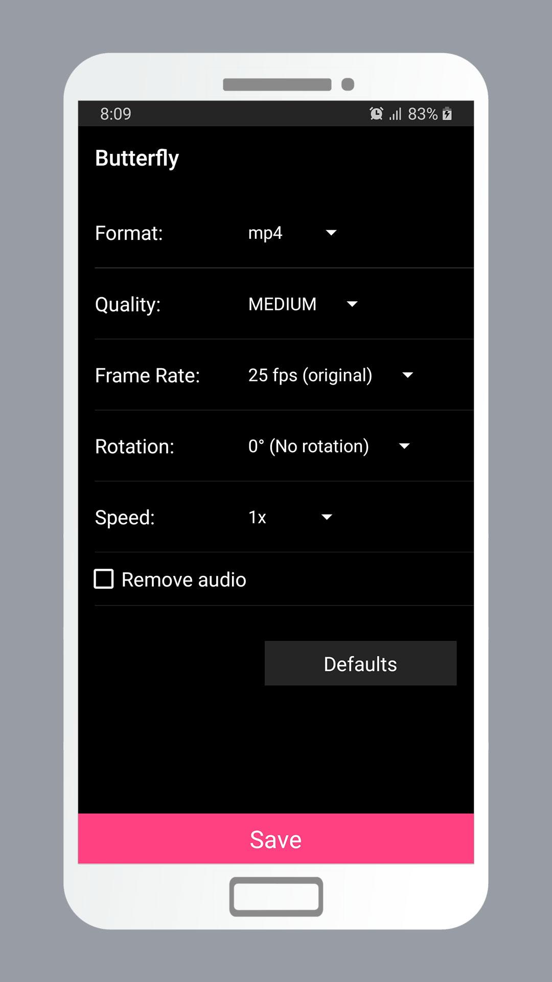 اسکرین شات 6 برنامه Smart Video Crop - Video Cut