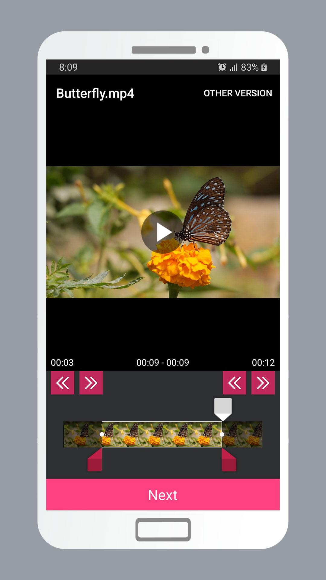 اسکرین شات 4 برنامه Smart Video Crop - Video Cut