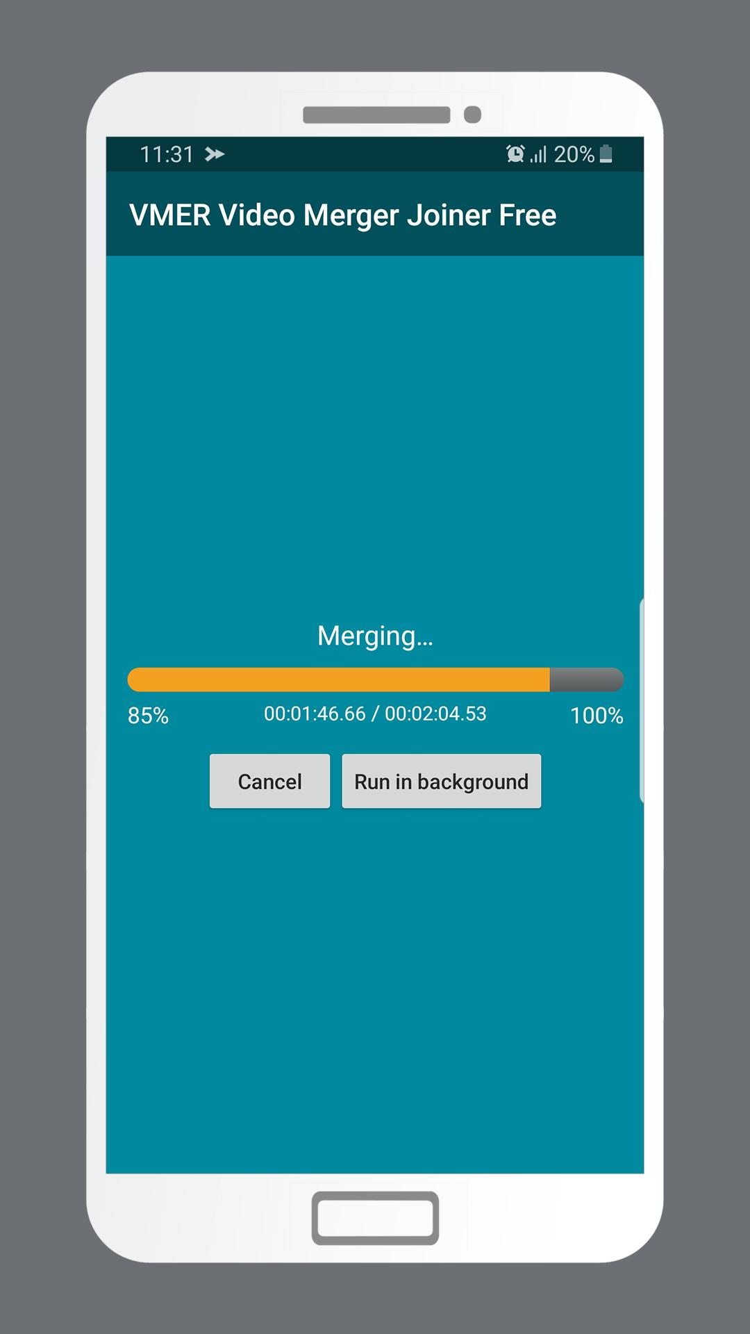 اسکرین شات 5 برنامه VMER Video Merger Joiner