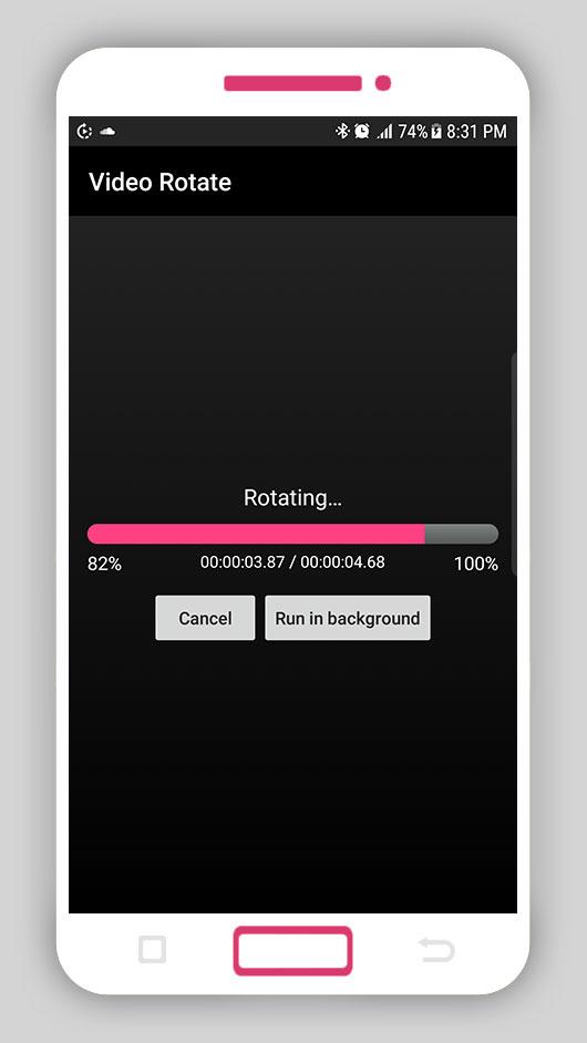 اسکرین شات 7 برنامه Smart Video Rotate and Flip