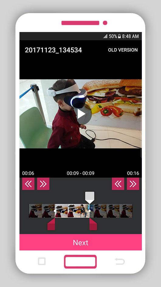 اسکرین شات 2 برنامه HD Video to GIF Converter