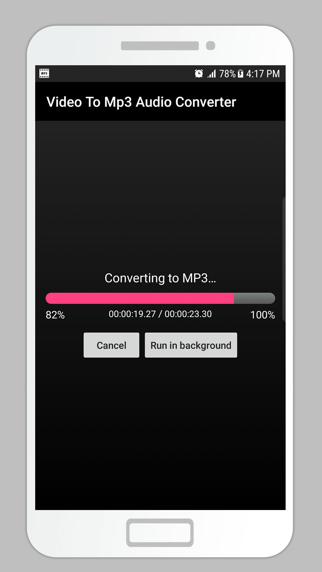 اسکرین شات 5 برنامه Video To Mp3 Audio Converter