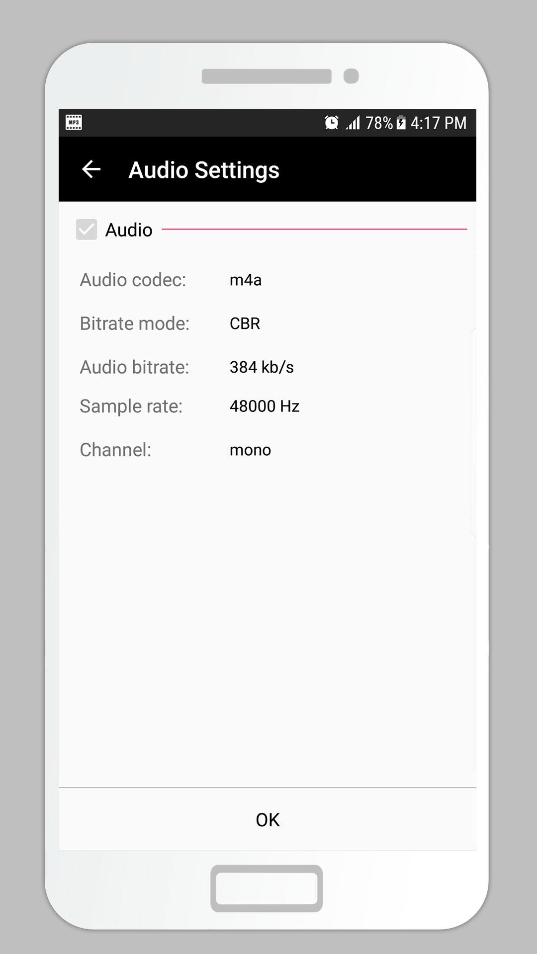 اسکرین شات 7 برنامه Video To Mp3 Audio Converter