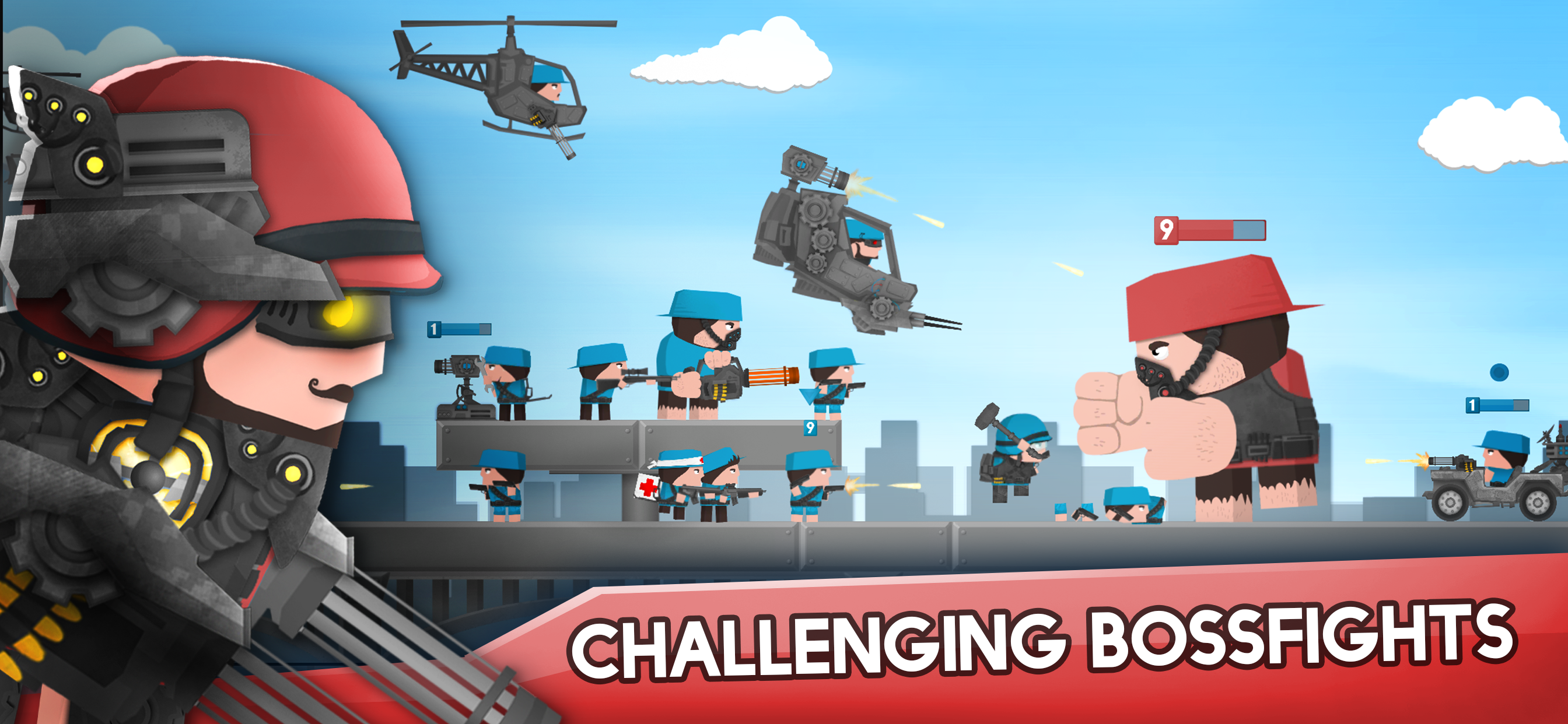 اسکرین شات 4 بازی Clone Armies: Battle Game