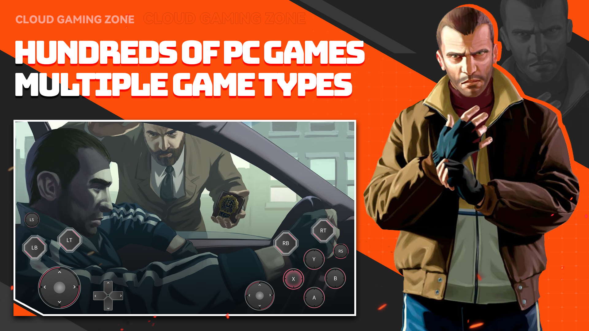 اسکرین شات 1 برنامه Cloud Gaming Zone-PC Games