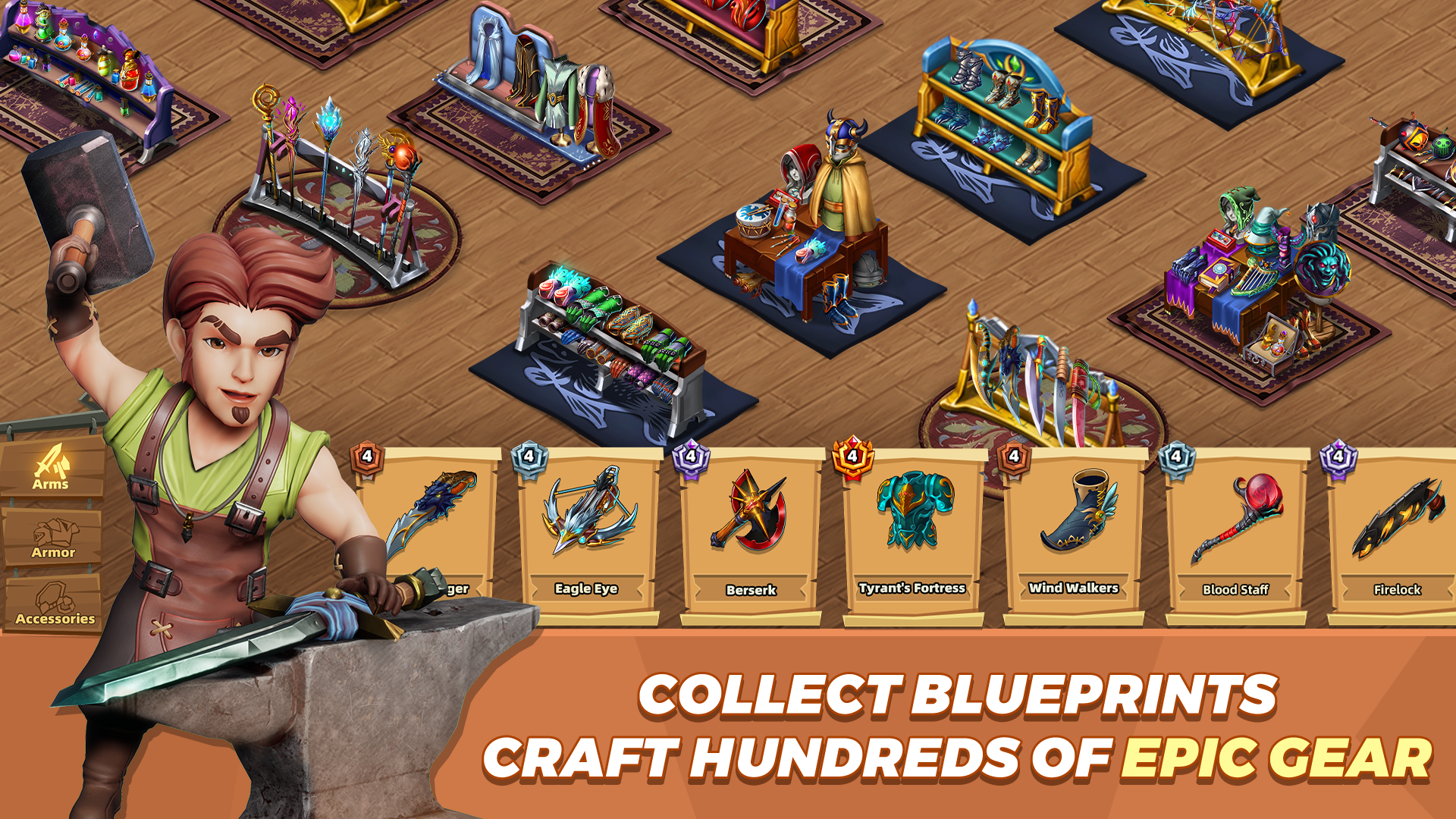 اسکرین شات 1 بازی Shop Heroes Legends: Idle RPG