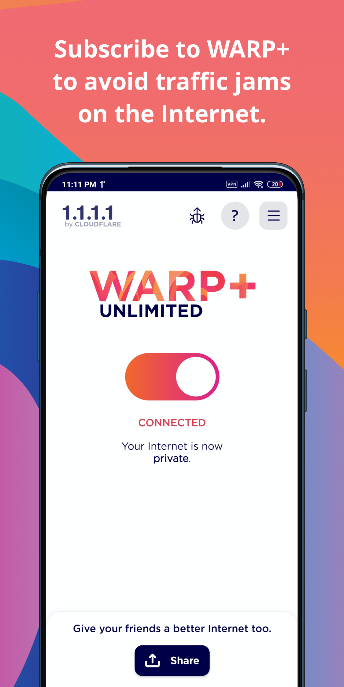 اسکرین شات 3 برنامه فیلتر شکن قدرتمند 1.1.1.1
