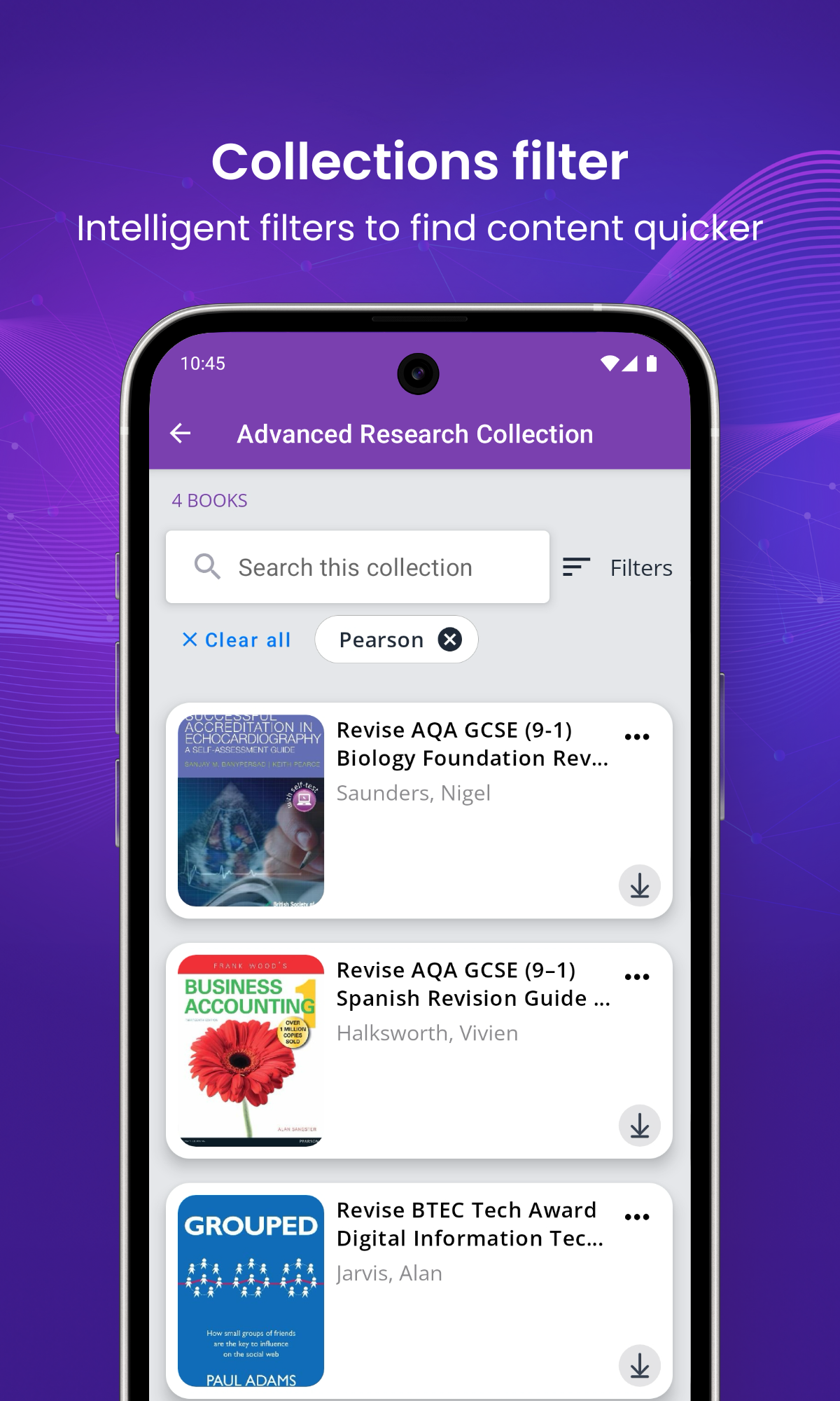 اسکرین شات 5 برنامه Kortext ebooks & etextbooks