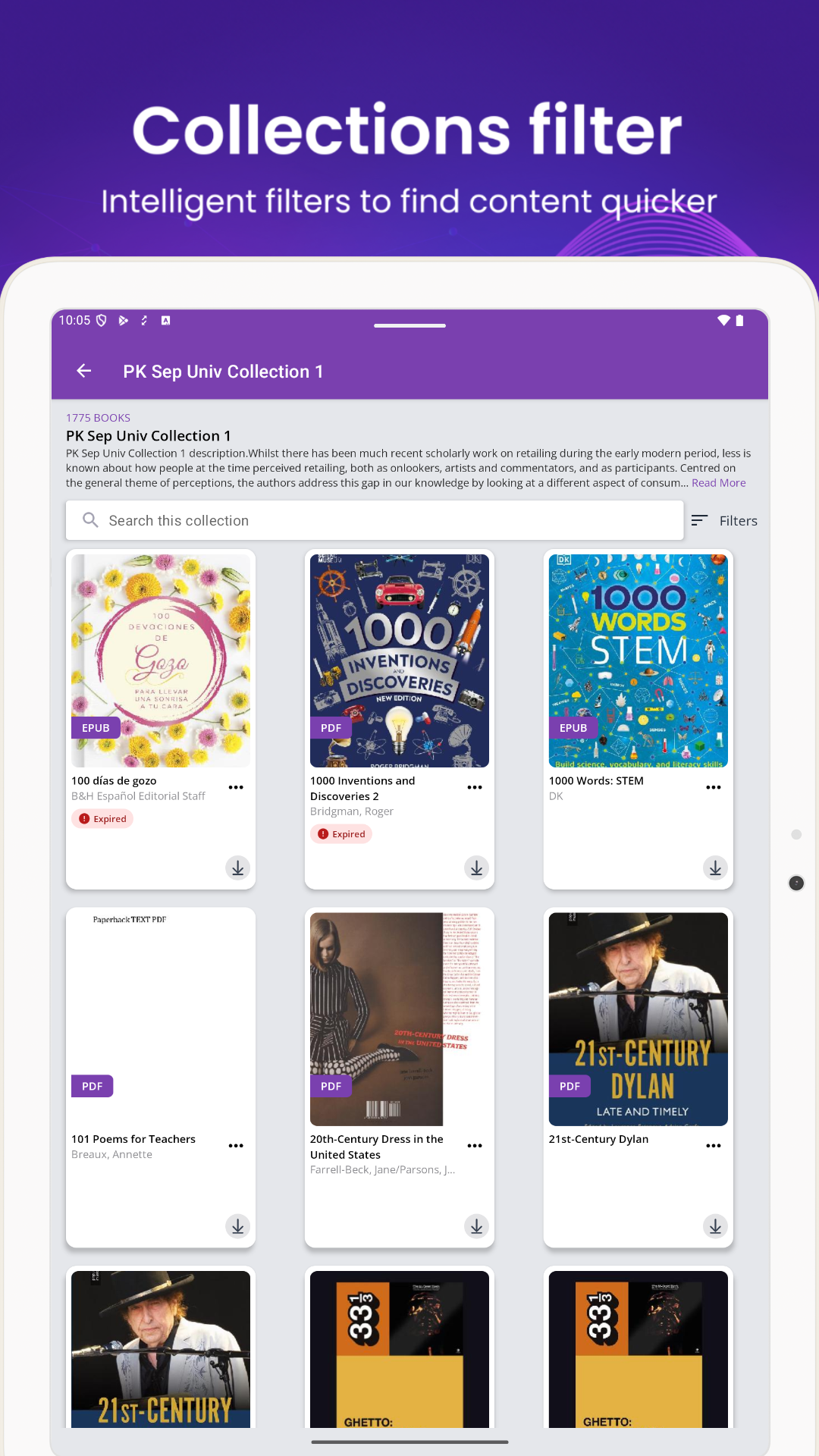 اسکرین شات 5 برنامه Kortext ebooks & etextbooks