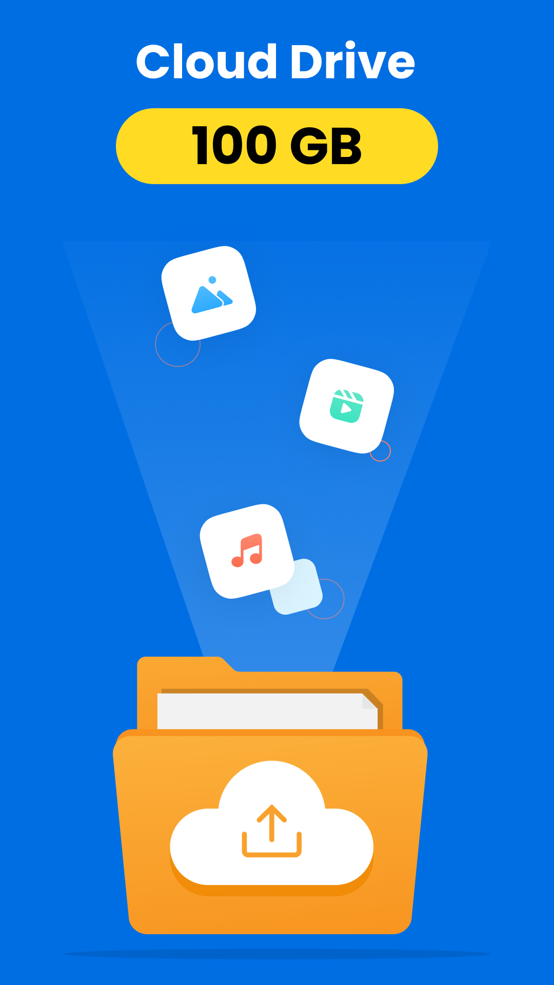 اسکرین شات 1 برنامه Cloud Storage - Cloud Backup