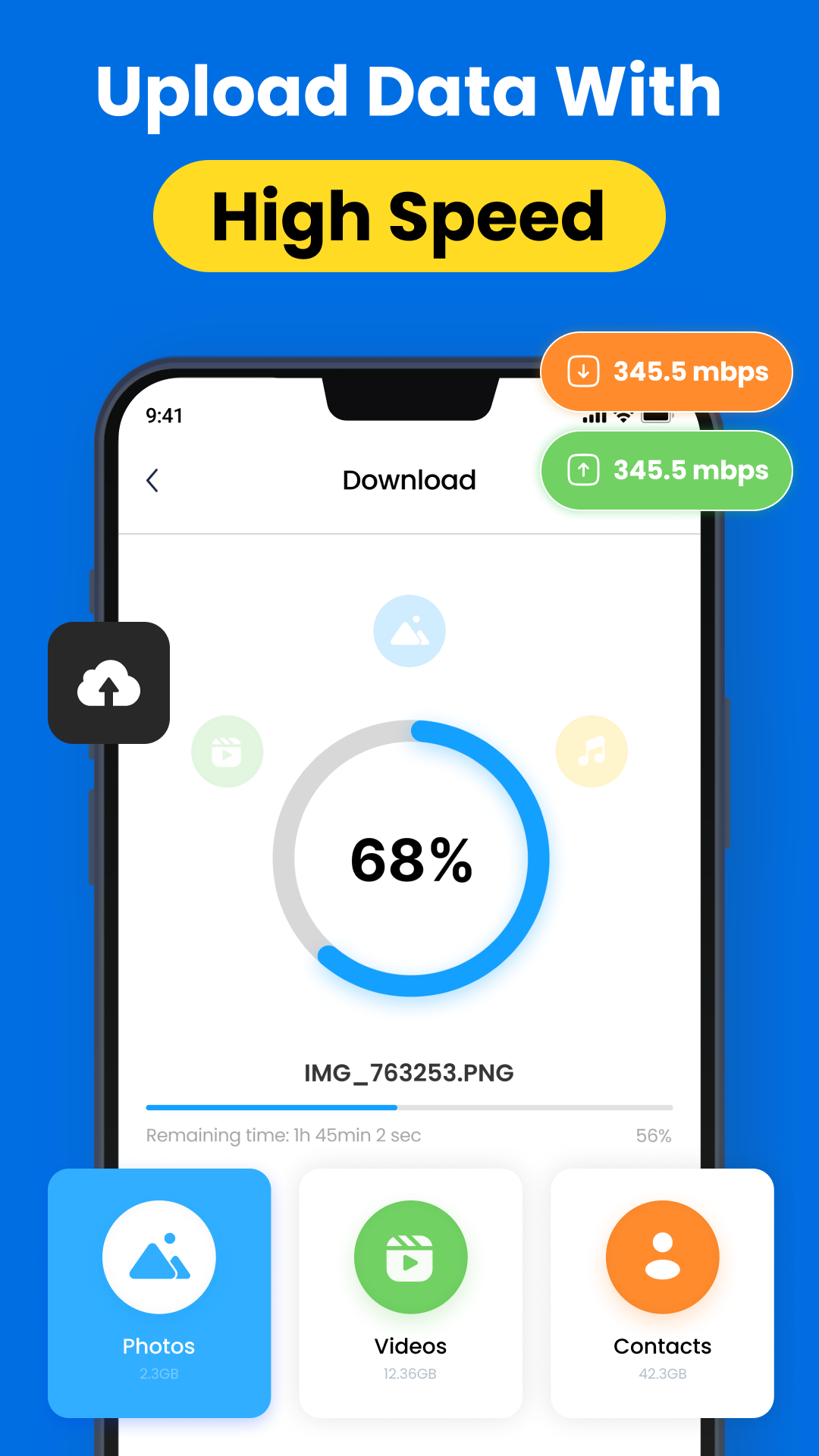 اسکرین شات 3 برنامه Cloud Storage - Cloud Backup