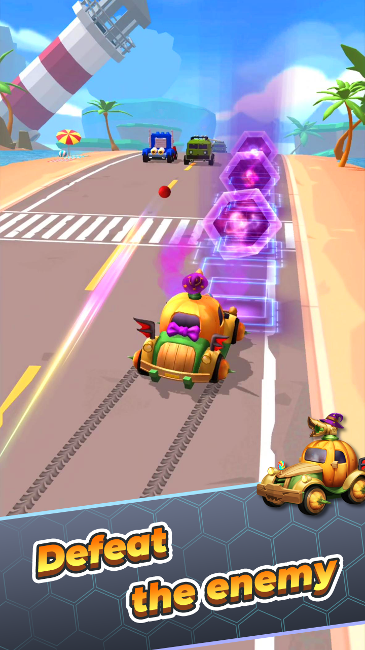 اسکرین شات 1 بازی Clash of Robot: Wild Racing