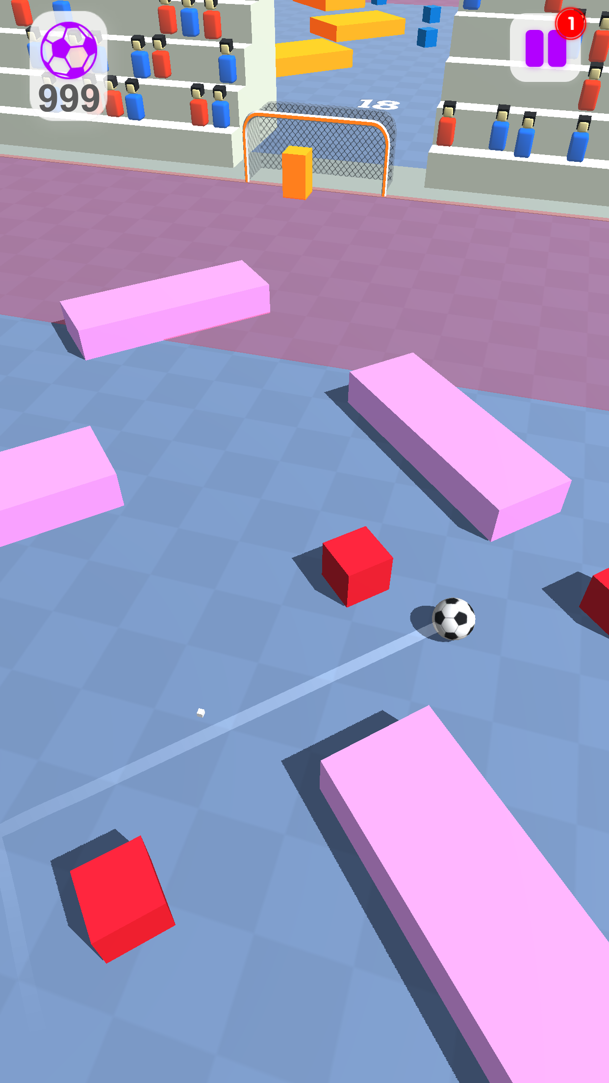 اسکرین شات 1 بازی Tricky Kick - Crazy Soccer Goal Game