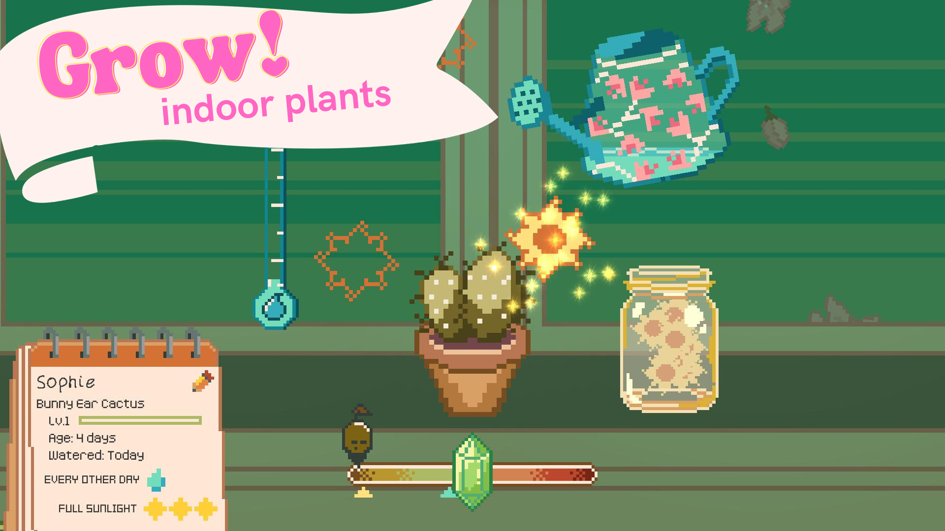 اسکرین شات 2 بازی Window Garden - Lofi Idle Game
