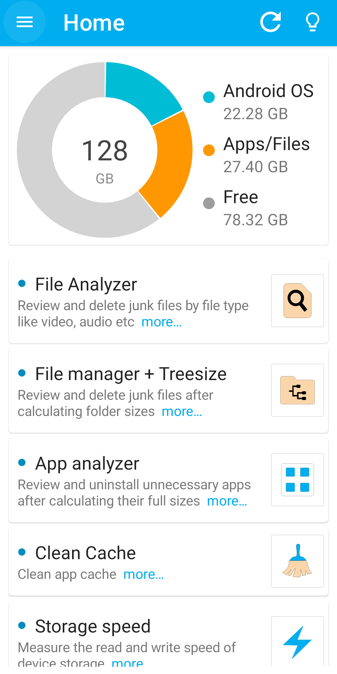 اسکرین شات 1 برنامه Storage Space
