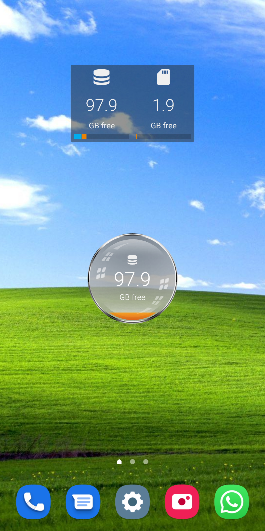 اسکرین شات 7 برنامه Storage Space