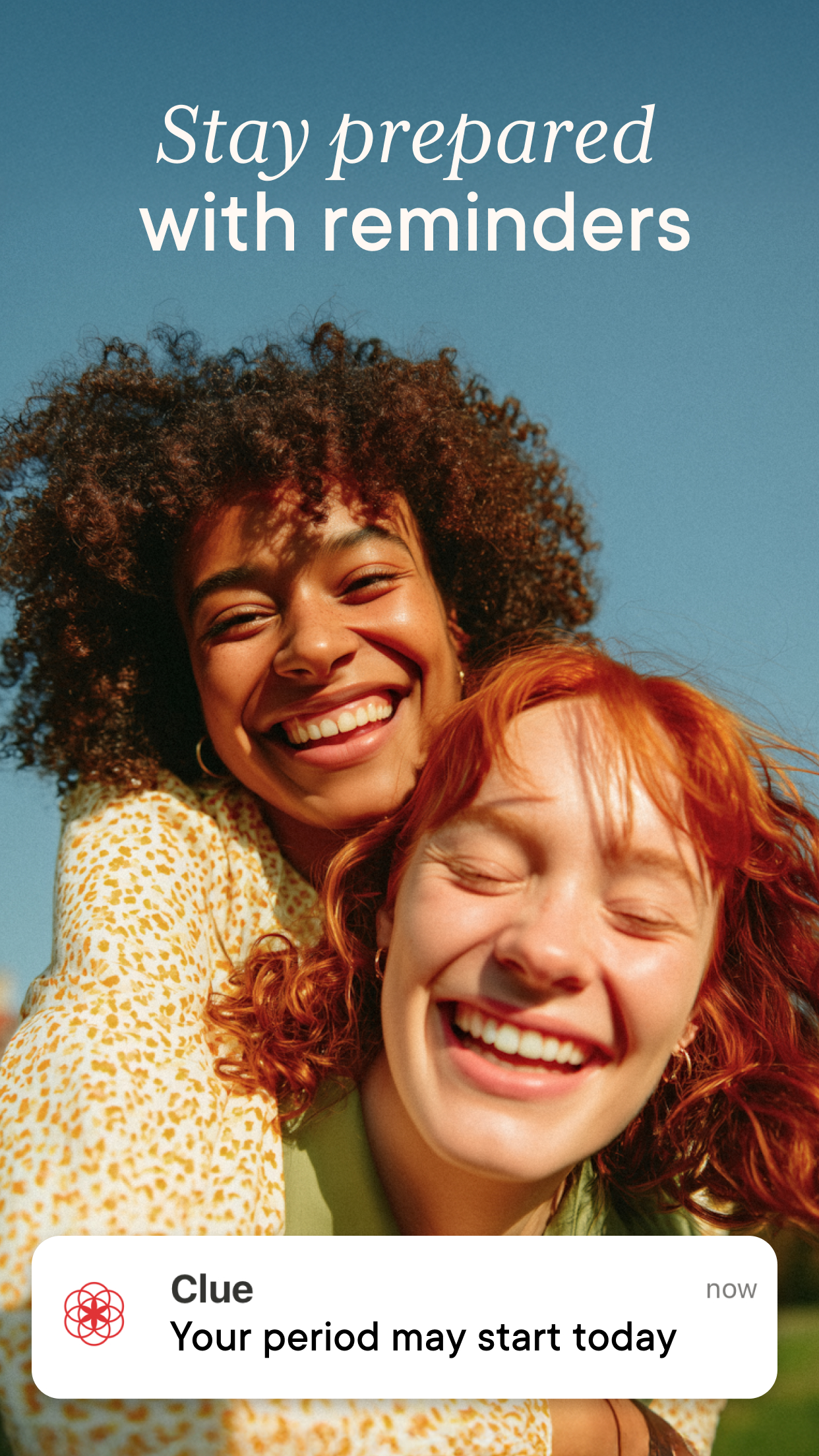 اسکرین شات 7 برنامه Clue Cycle & Period Tracker