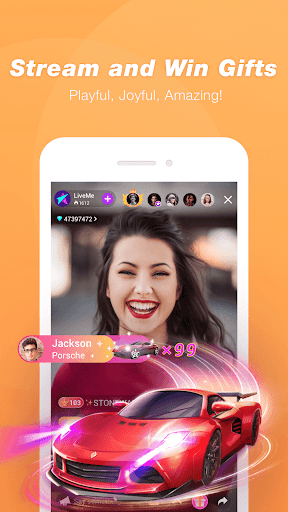 اسکرین شات 2 برنامه LiveMe - Video chat, new friends, and make money