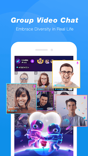 اسکرین شات 5 برنامه LiveMe - Video chat, new friends, and make money