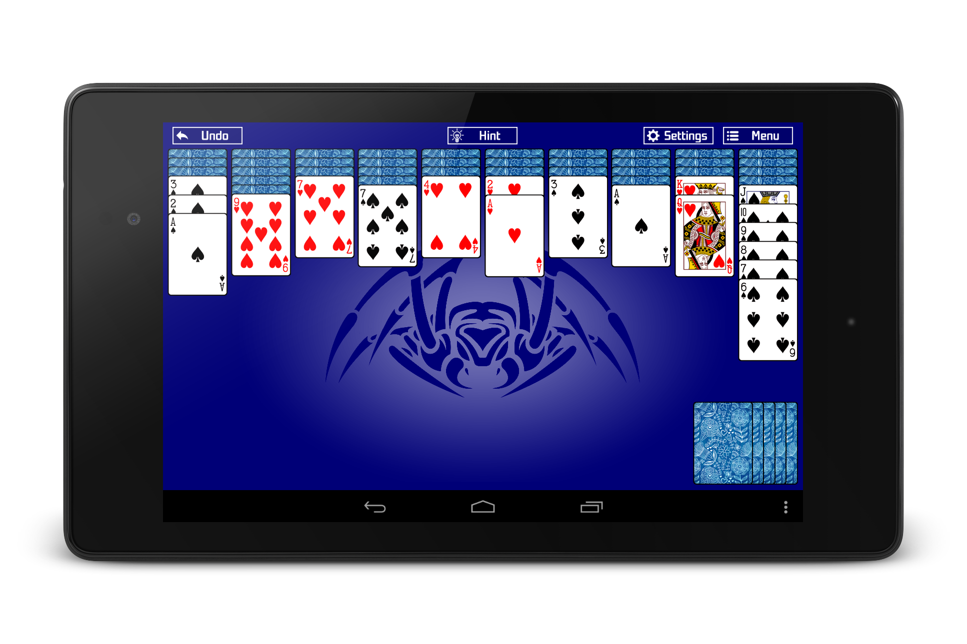 اسکرین شات 1 بازی Spider Solitaire