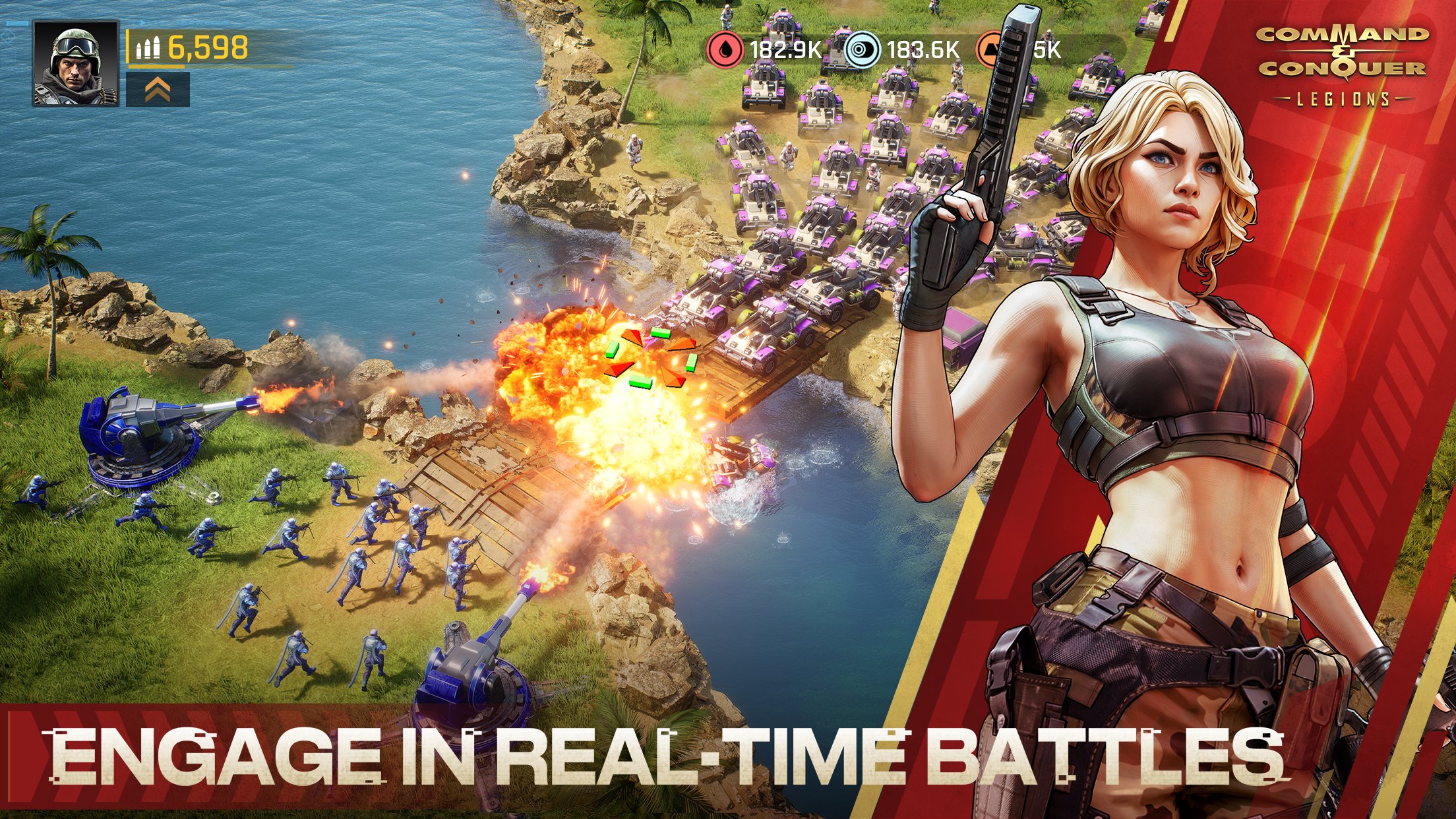 اسکرین شات 3 بازی Command & Conquer™: Legions