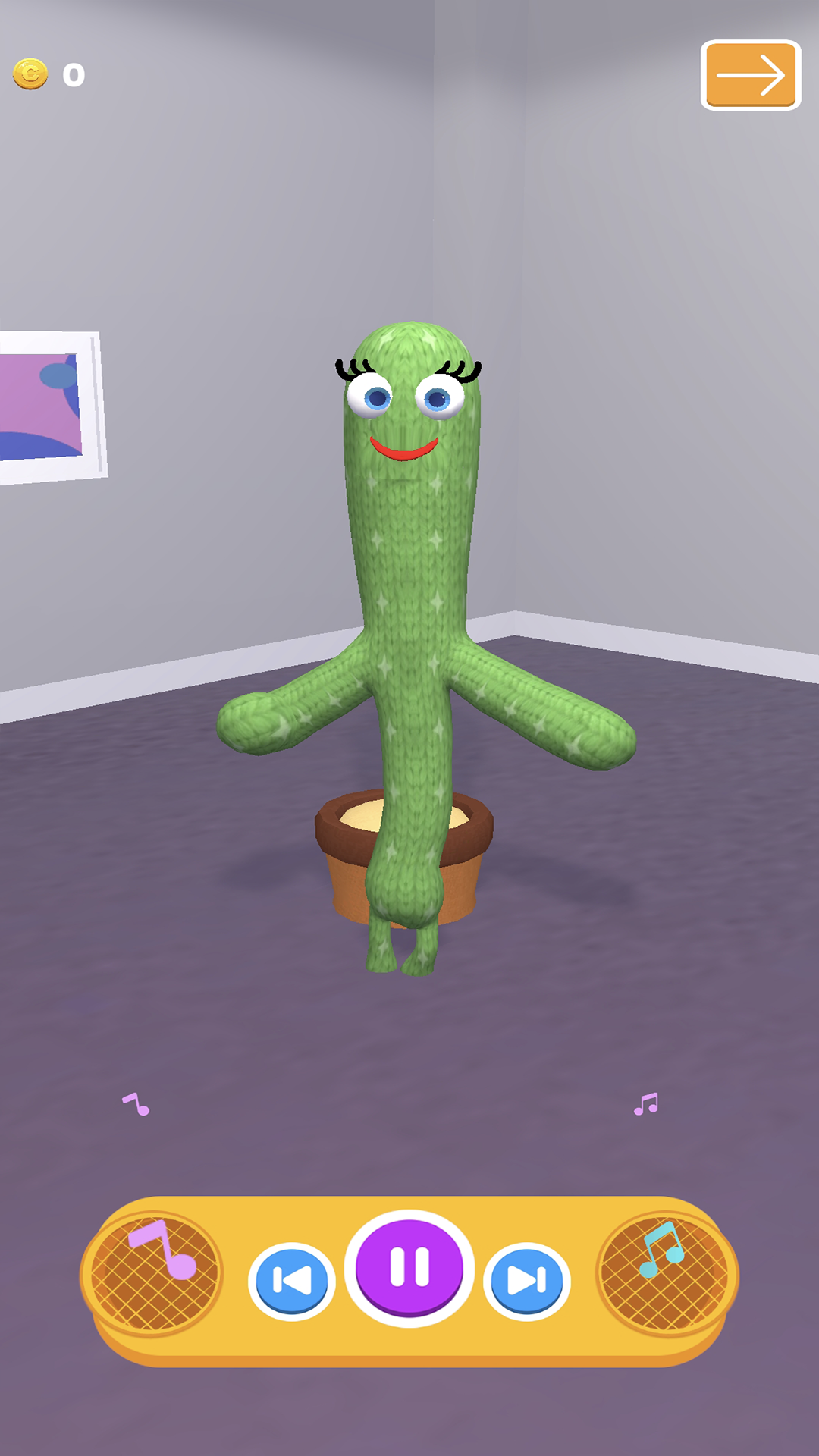 اسکرین شات 2 بازی Talking Cactus