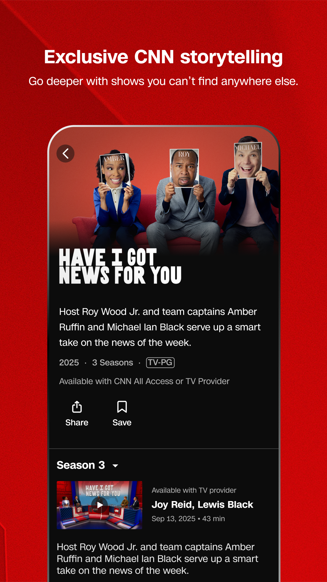 اسکرین شات 7 برنامه CNN: Live & Breaking News