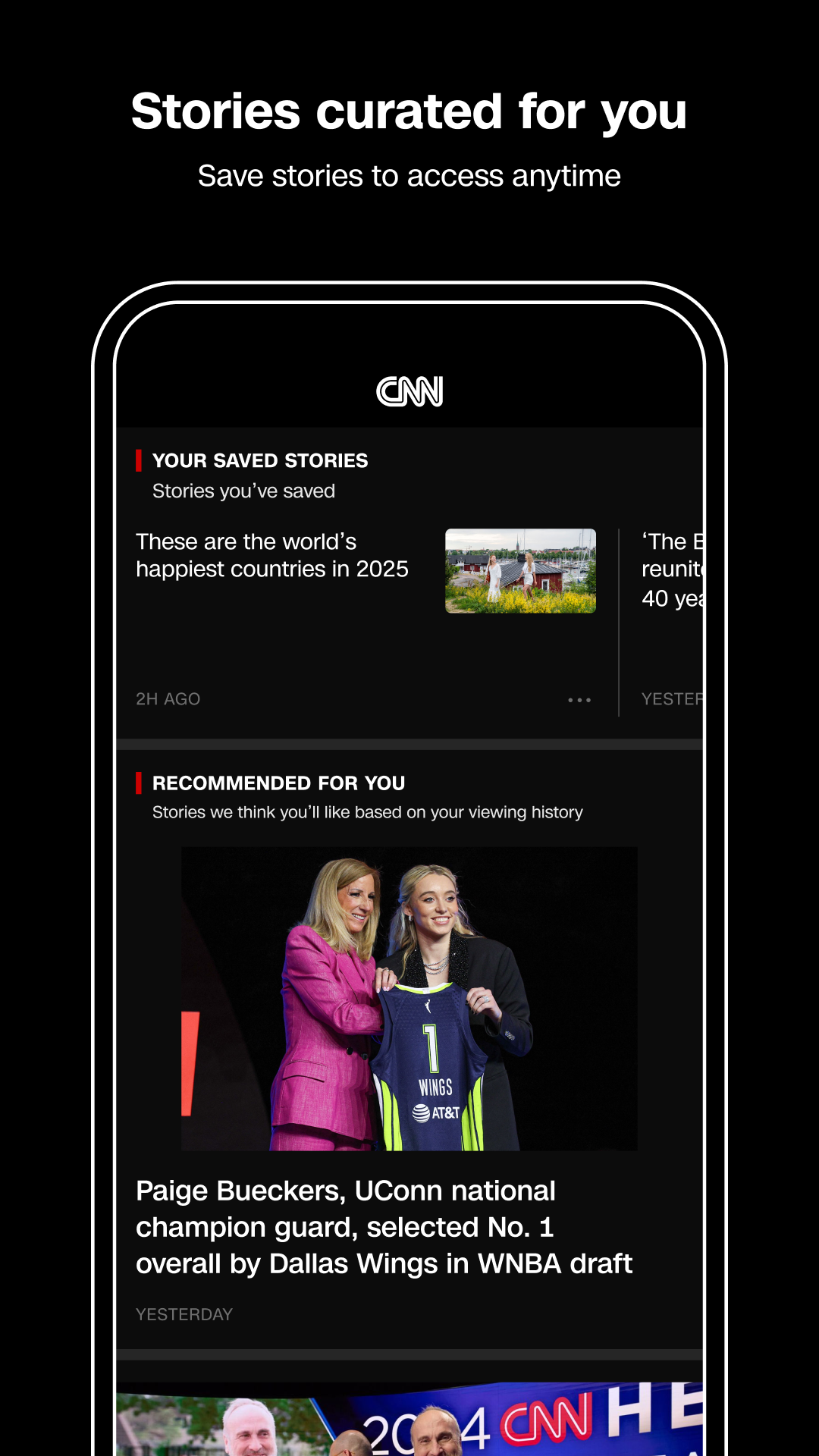 اسکرین شات 8 برنامه CNN: Live & Breaking News