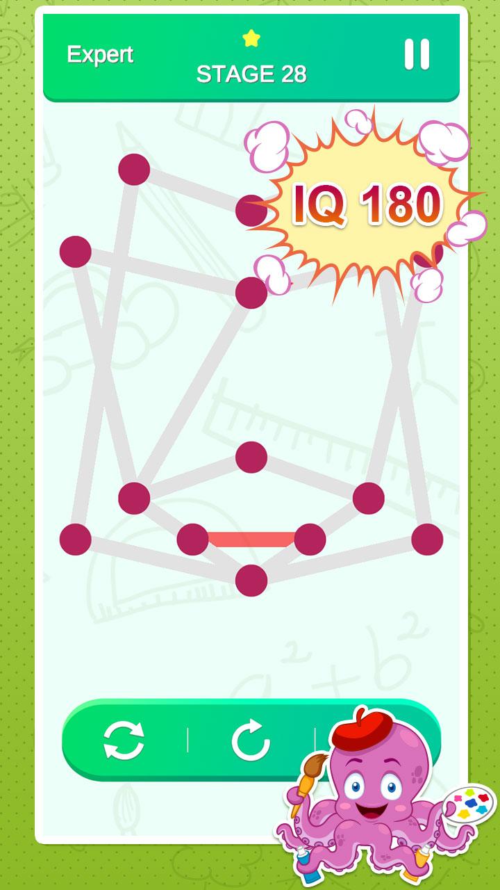 اسکرین شات 6 بازی One Stroke Drawing Puzzle