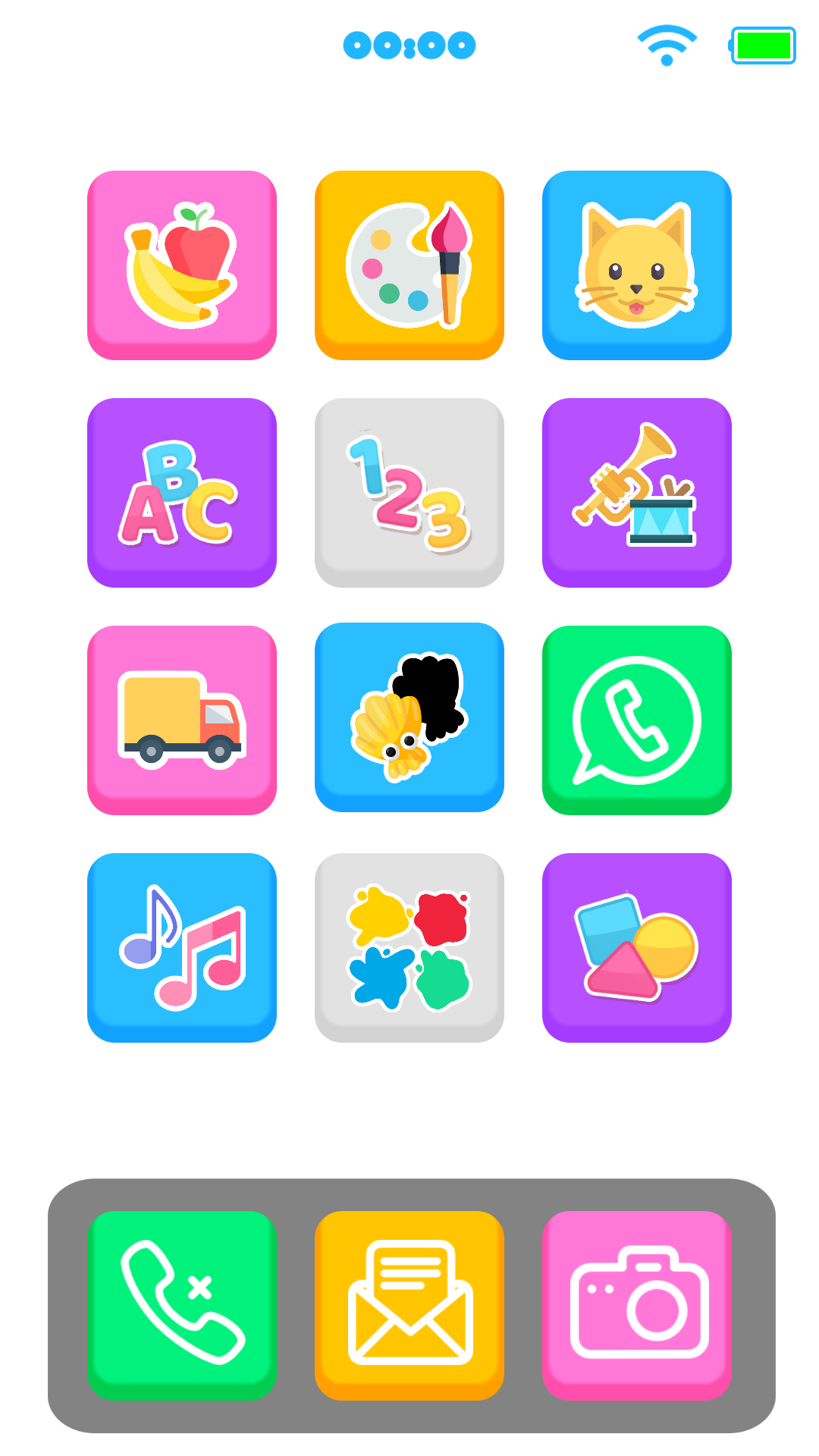 اسکرین شات 1 بازی Phone For Kids