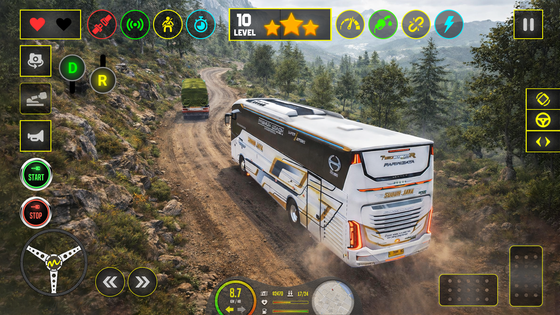 اسکرین شات 2 بازی Bus Simulator : Bus Game