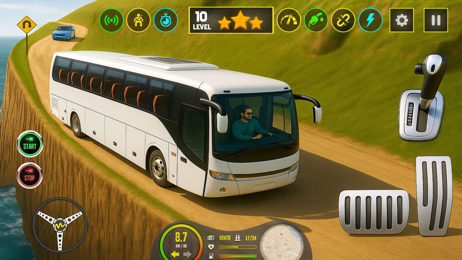 اسکرین شات 4 بازی Bus Simulator : Bus Game