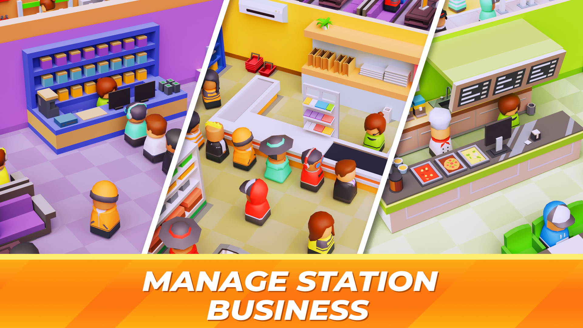 اسکرین شات 7 بازی Idle Bus Station - Tycoon Game