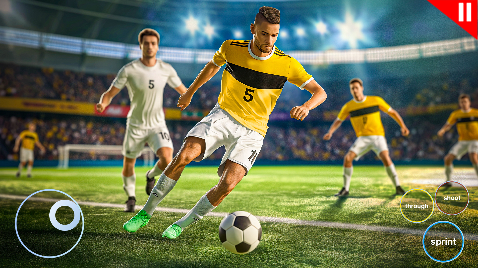 اسکرین شات 2 بازی Football Games League Offline
