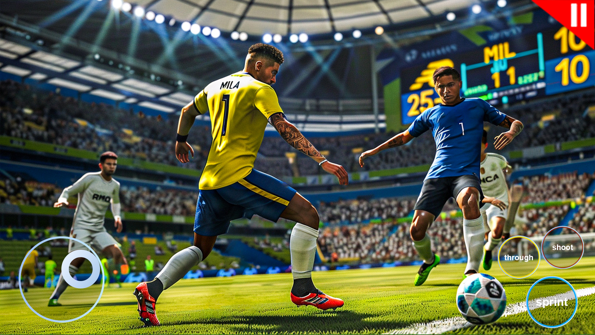 اسکرین شات 3 بازی Football Games League Offline