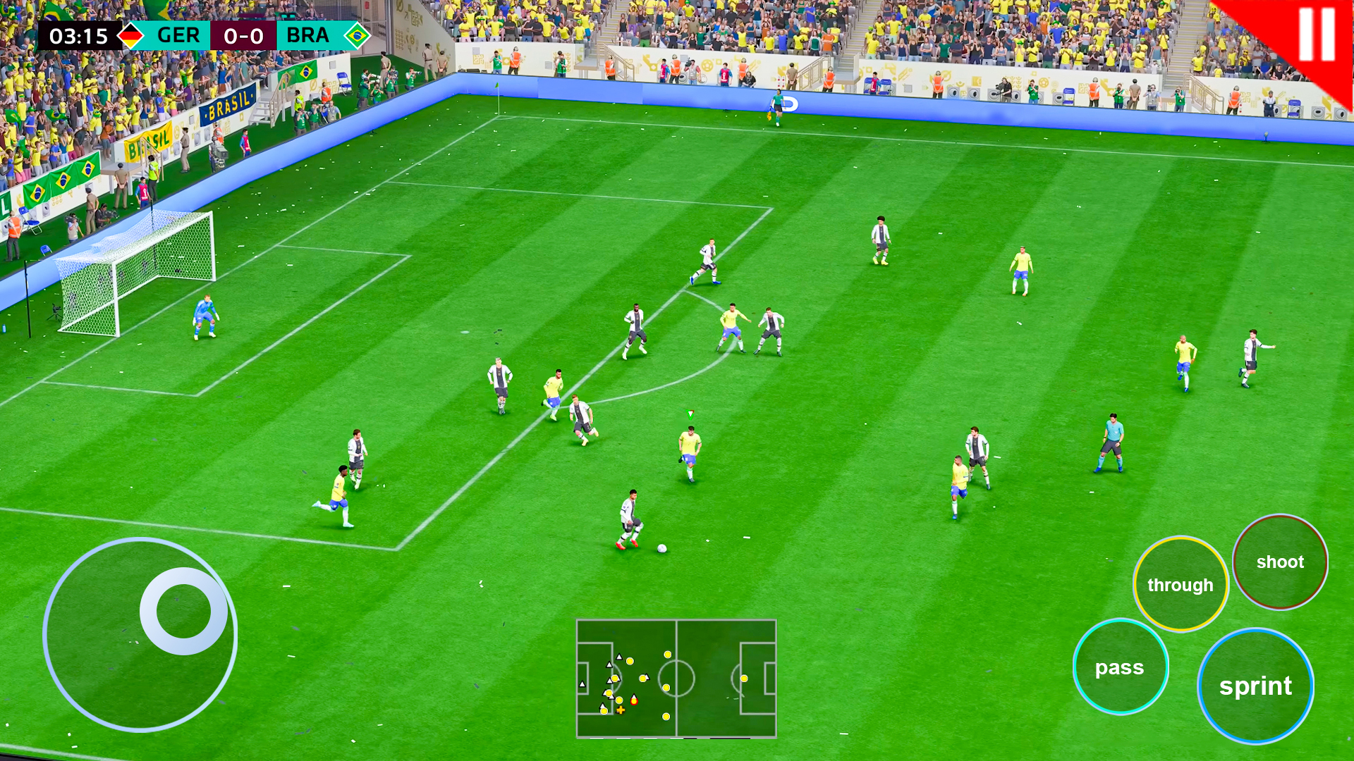 اسکرین شات 1 بازی Football Games League Offline
