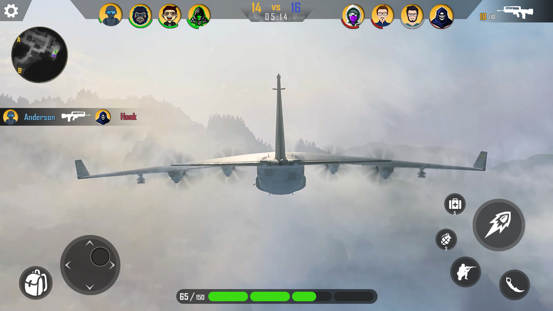 اسکرین شات 1 بازی Gun Master: FPS Shooter Games