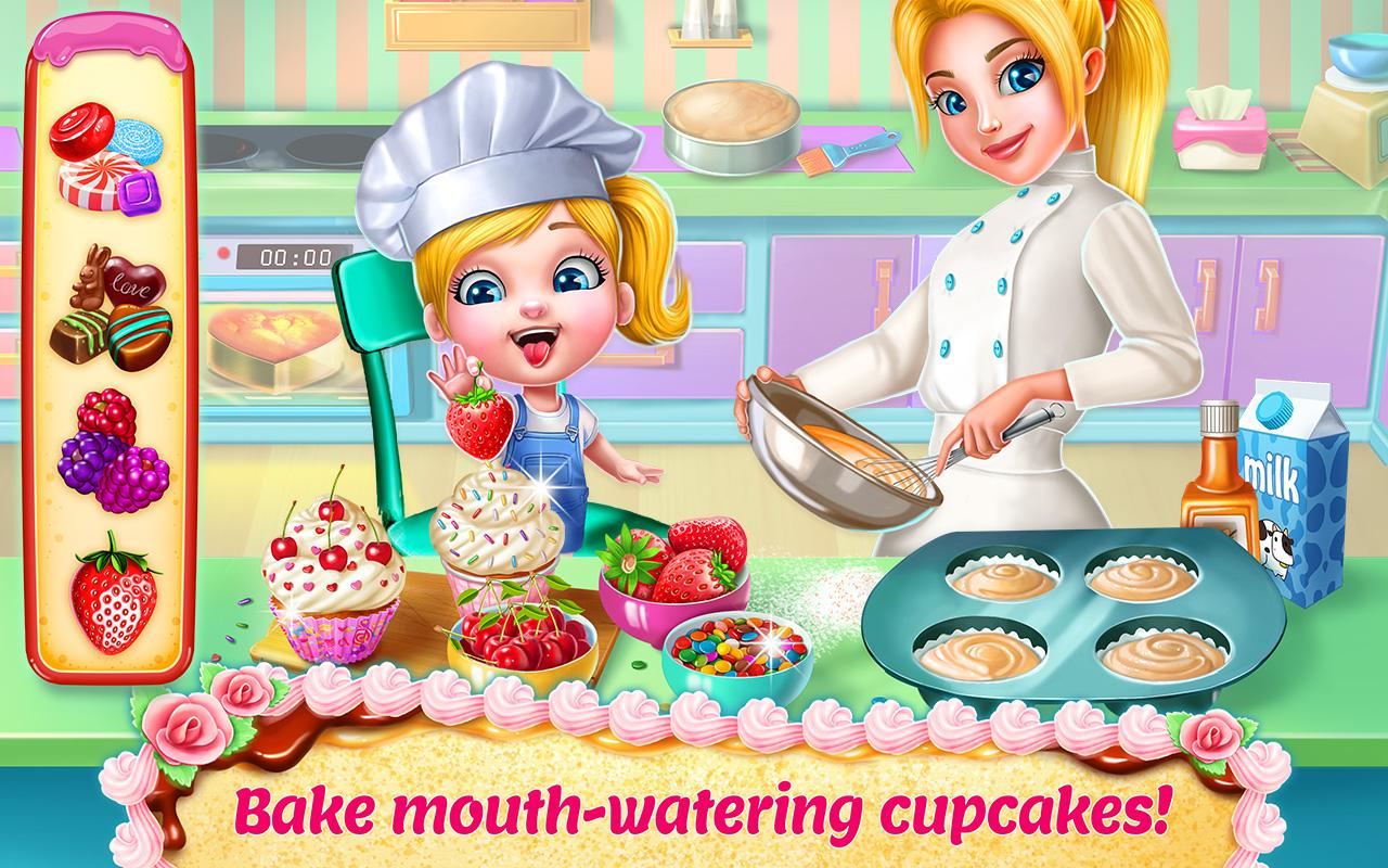اسکرین شات 3 بازی Real Cake Maker 3D Bakery