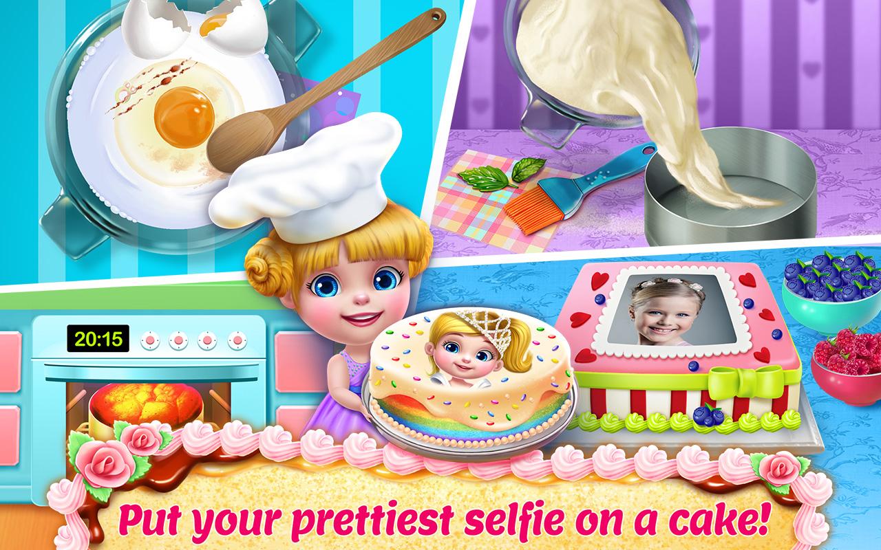 اسکرین شات 2 بازی Real Cake Maker 3D Bakery
