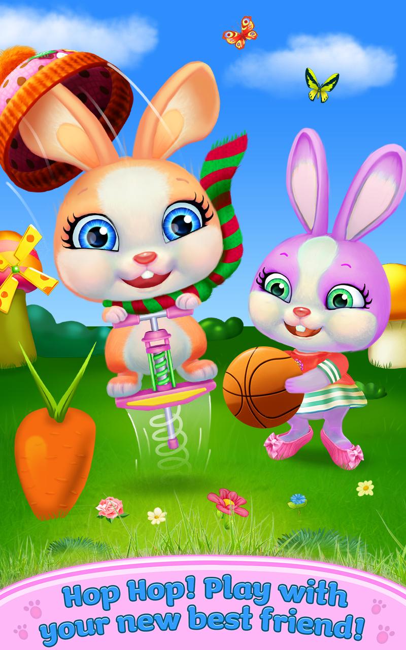 اسکرین شات 1 بازی Baby Bunny - My Talking Pet
