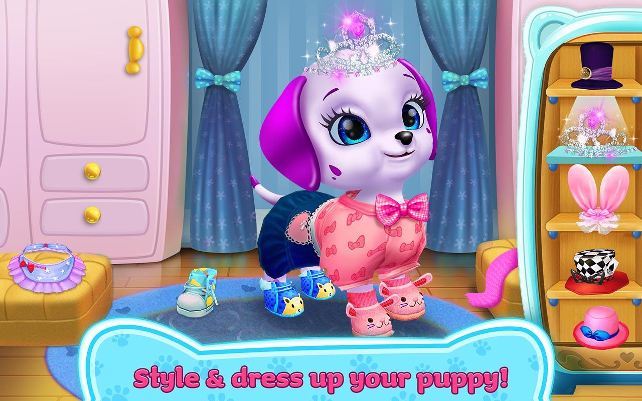 اسکرین شات 2 بازی Puppy Love - My Dream Pet