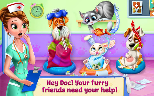 اسکرین شات 5 بازی Doctor Fluff Pet Vet