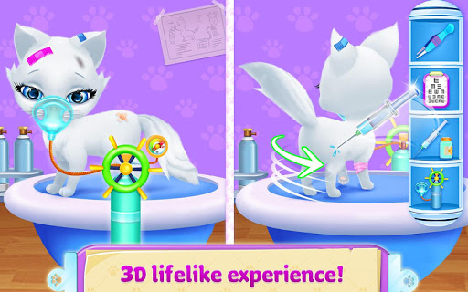 اسکرین شات 1 بازی Doctor Fluff Pet Vet
