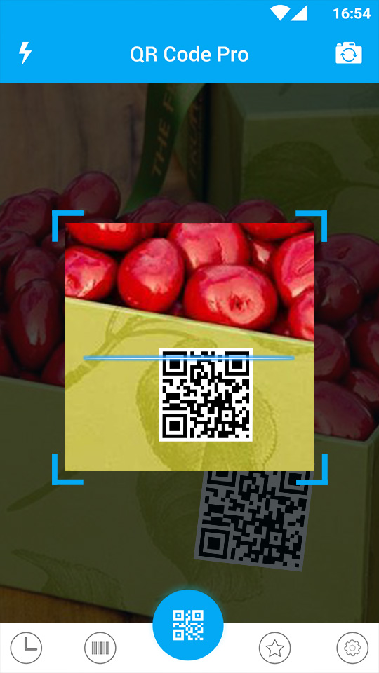 اسکرین شات 1 برنامه QR Code Reader